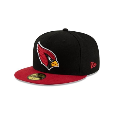 Black Arizona Cardinals Hat - New Era NFL 59FIFTY Fitted Caps USA5798241